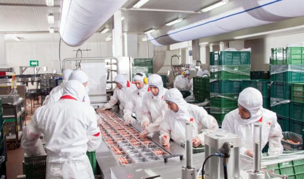 Operario en fábricas o bodegas de producción