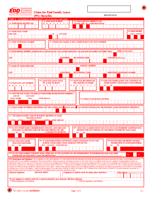 CA SDI Form DE 2501 español site:edd.ca.gov