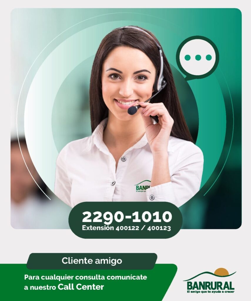 teléfono atención cliente banrural guatemala call center sitio oficial