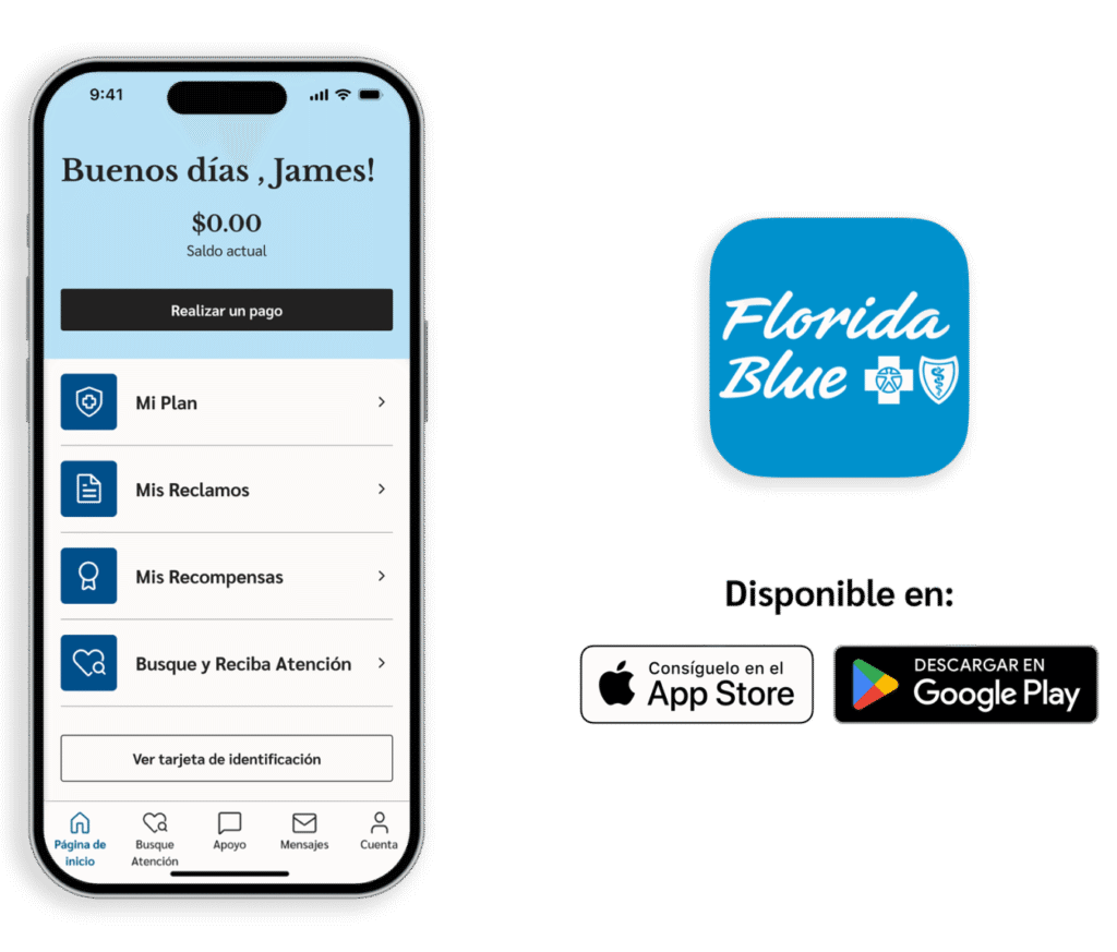 florida blue español número teléfono menú opciones