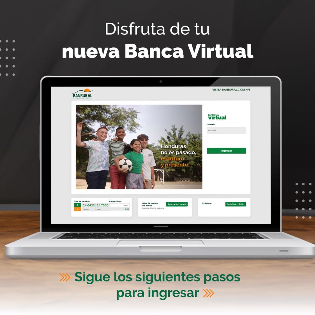 Banca en Línea y App Móvil de Banrural Honduras
