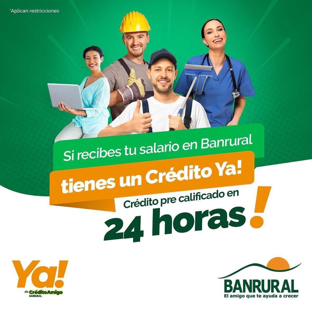 Préstamos personales y requisitos de Banrural Honduras