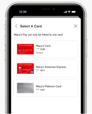 3. Regístrese en Macy's Pay y verifique su tarjeta Macy's. 