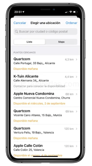 Puntos oficiales donde reparar el iPhone