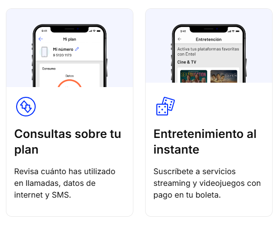 Consultas sobre tu plan Entel