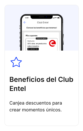 Beneficios del Club Entel