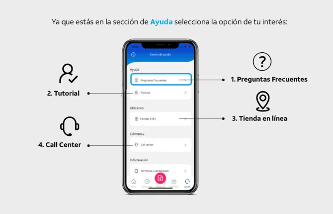 Recibe Ayuda Mi AT&T 