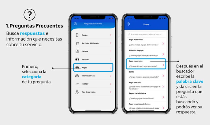 Preguntas frecuentes en el Centro de Ayuda Mi AT&T 
