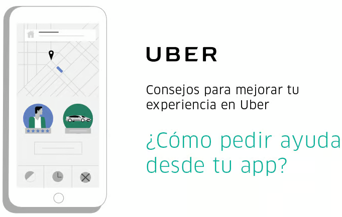 Cómo conseguir ayuda en la App Uber