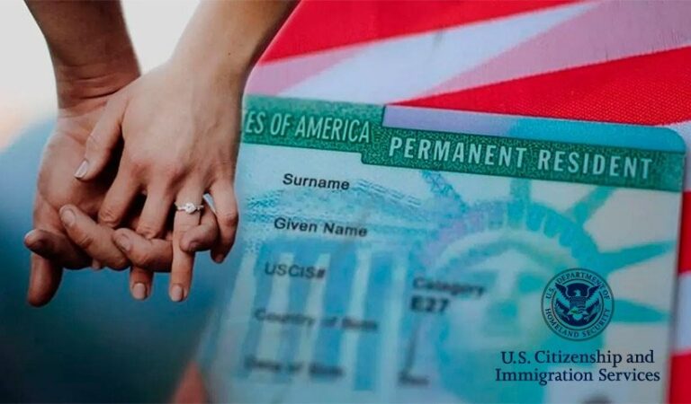 Green Card por Matrimonio, USA
