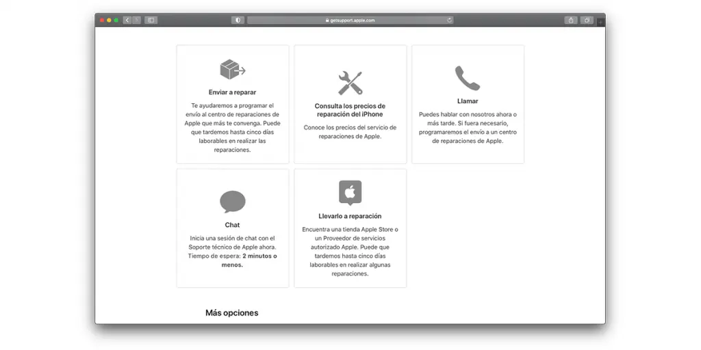 Cómo pedir soporte online: chat, email y app Apple Support