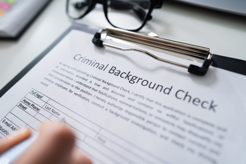 Solicitar los antecedentes penales en Estados Unidos