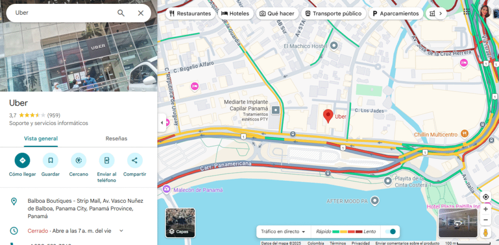 Oficina Uber Panamá