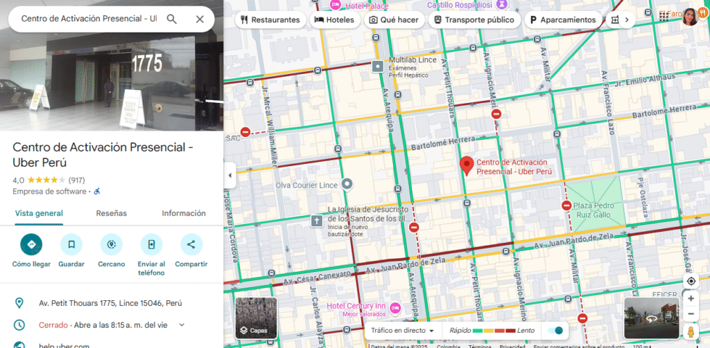 Oficina Uber Perú
