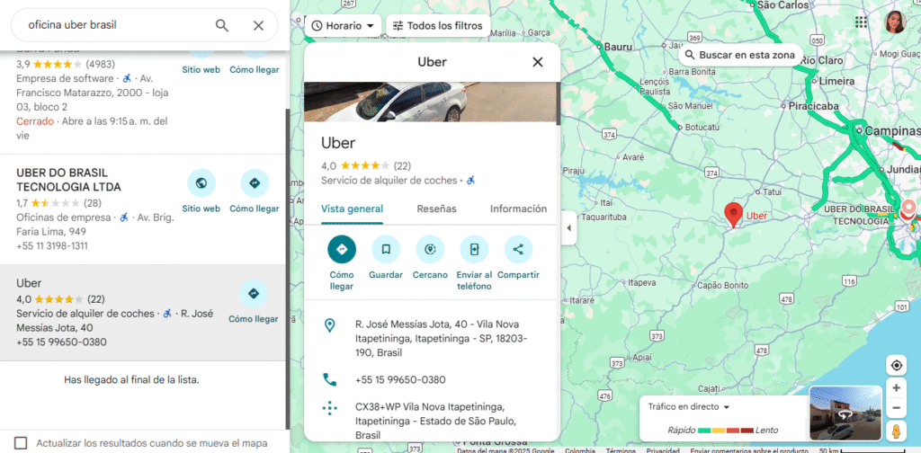 Oficina Uber Brasil