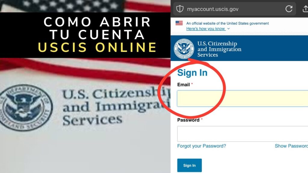 Página de renovación online en myUSCIS