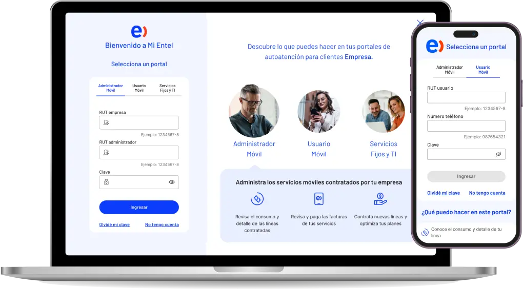 Sitio Privado Entel Empresas