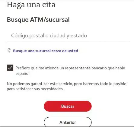 Escribe el código postal, ciudad o estado