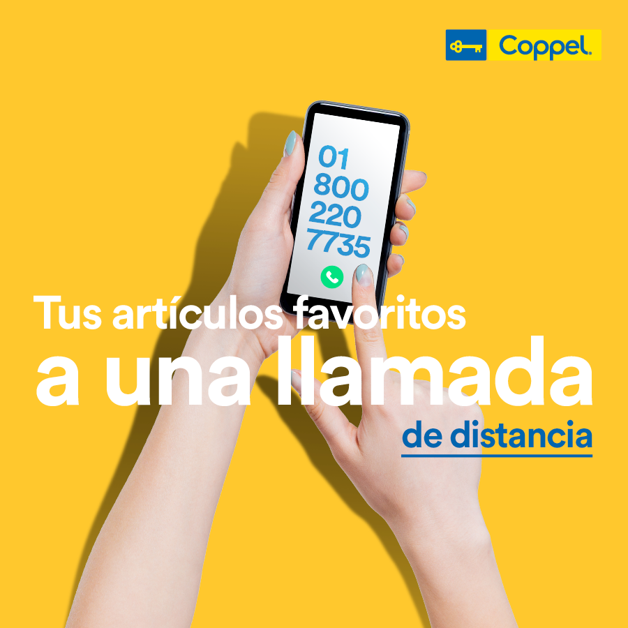 cómo llamar a Coppel desde celular, atención a clientes Coppel whatsapp