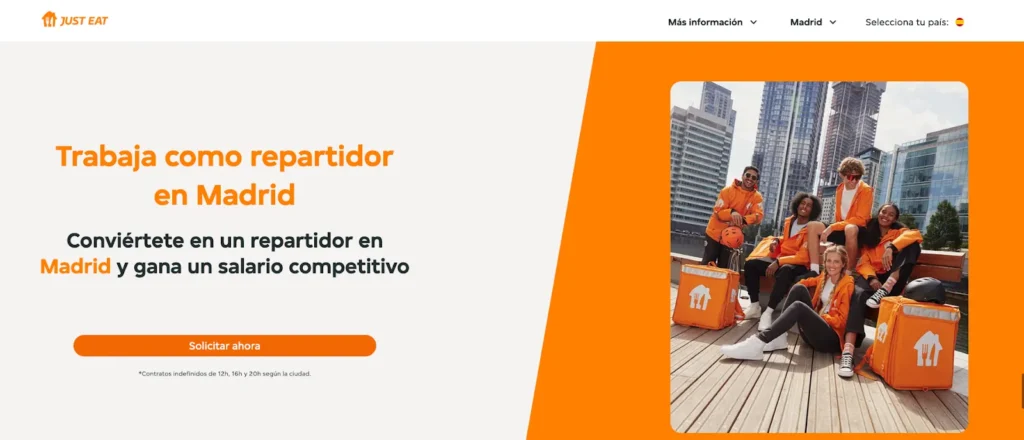 "Haz crecer tu restaurante" en Just Eat Partners