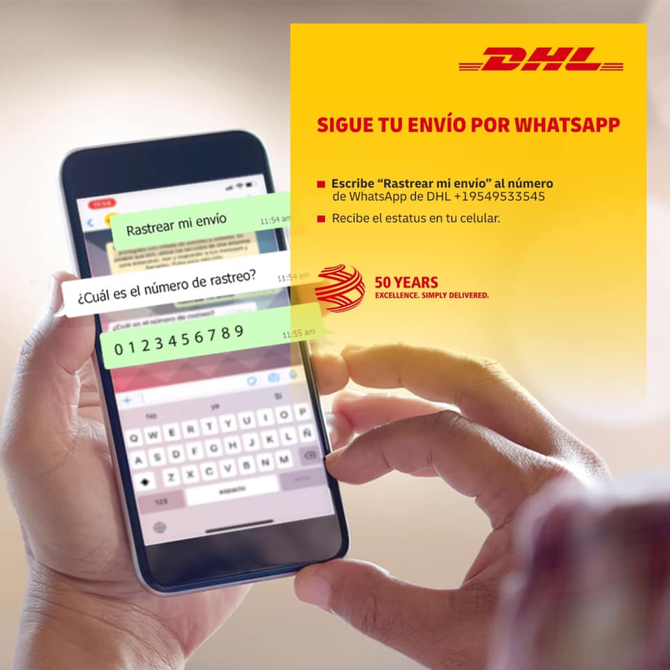 Seguimiento de envíos de DHL