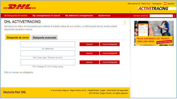 Cómo rastreo mi paquete de DHL