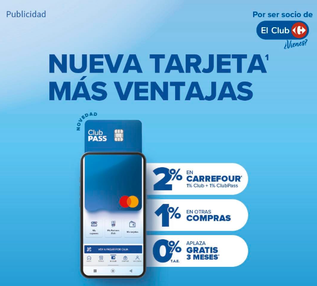 Cómo obtener la tarjeta Mi Carrefour