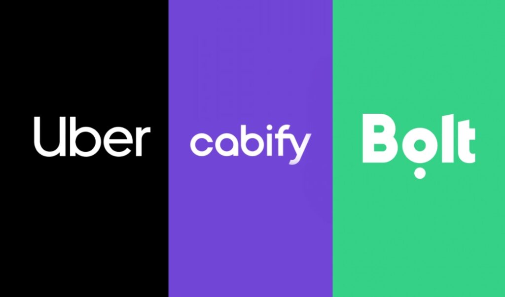 comparativa bolt uber cabify