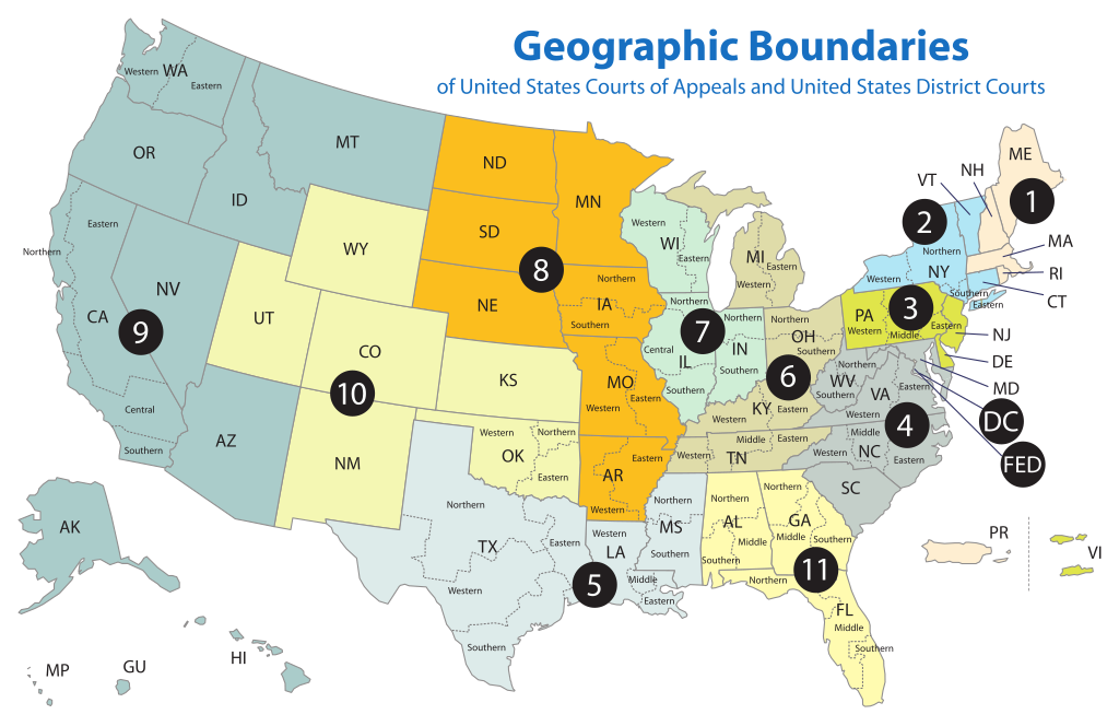 Cortes de Distrito de los Estados Unidos