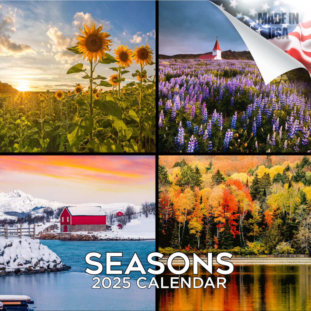 calendario de estaciones Estados Unidos 2025, season calendar USA