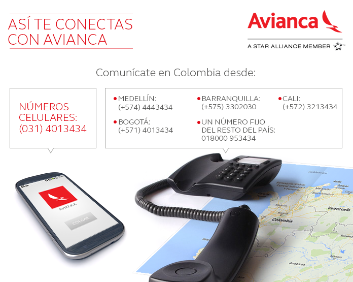 Cómo Contactar a Avianca en Colombia