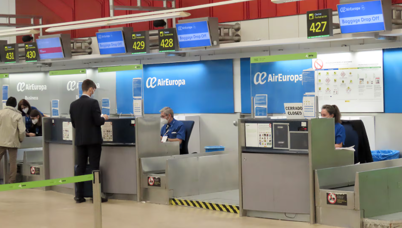 Air Europa oficina Madrid Barajas
