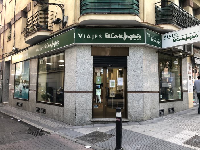 Oficinas y Agencias en Madrid de Viajes El Corte Inglés