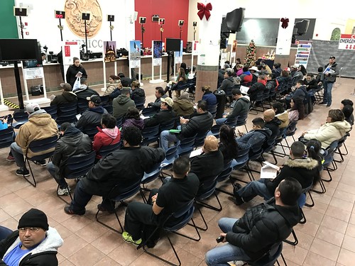 Interior consulado mexicano en USA pasaporte trámite