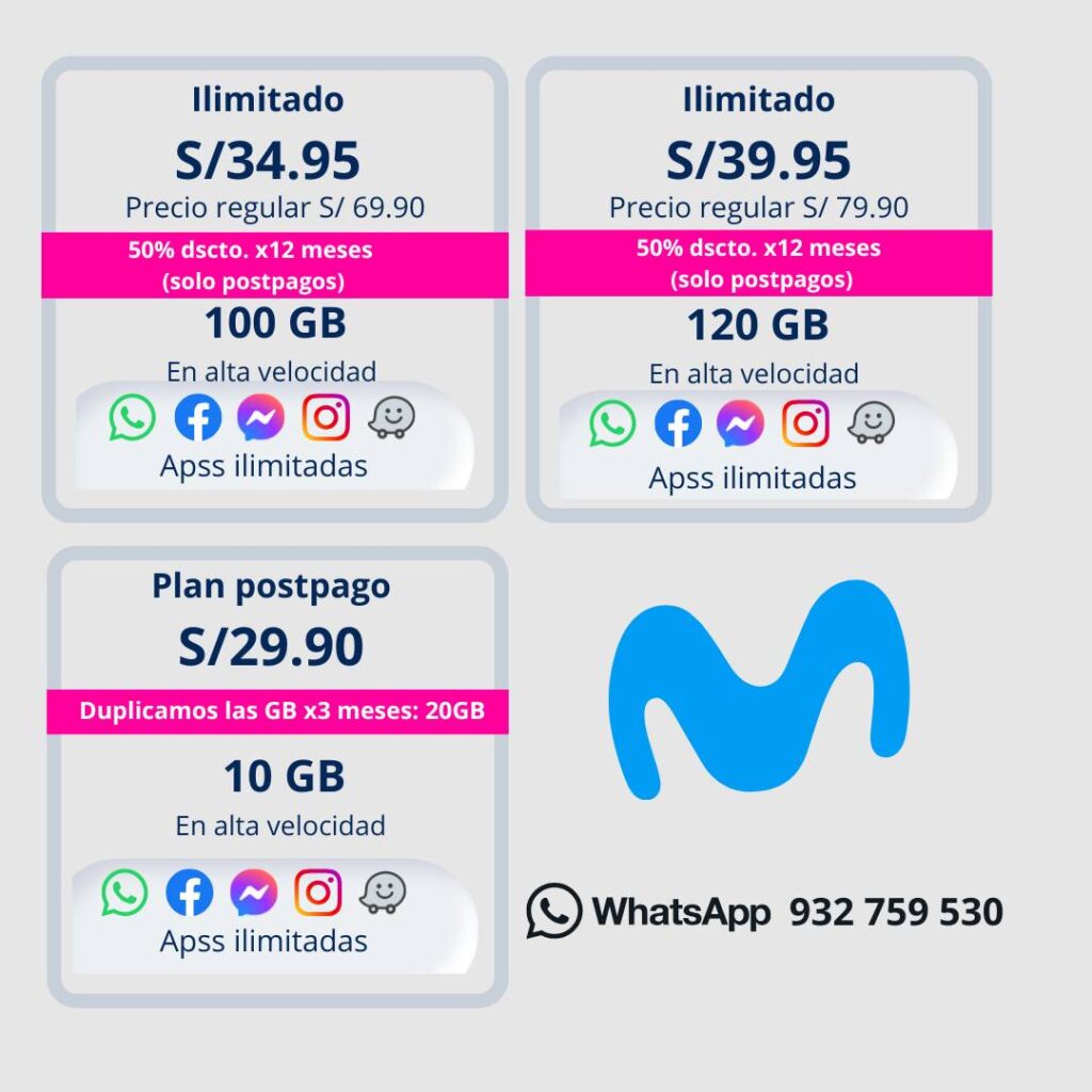 Servicios Móviles – Planes, Roaming y Portabilidad de Movistar Argentina