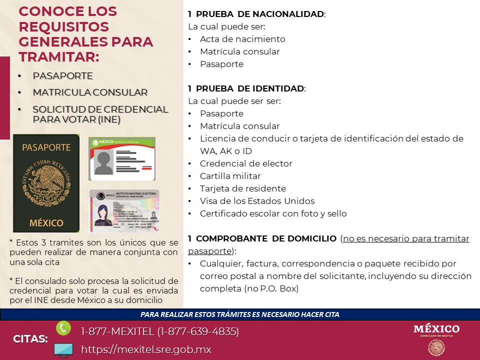 foto pasaporte mexicano requisitos