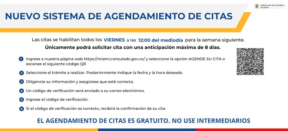 Cómo Agendar una Cita en el Consulado de Miami