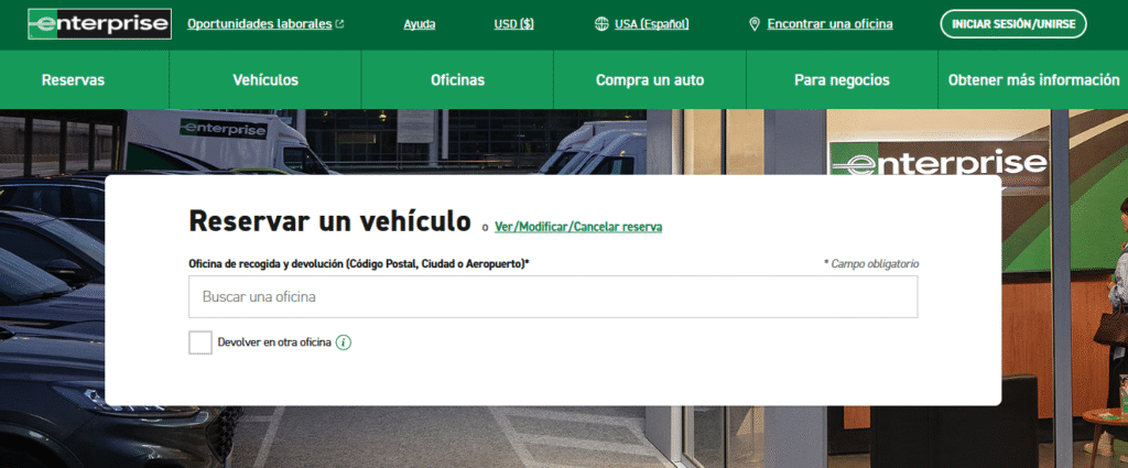 ¿Cómo alquilar en Enterprise sin tarjeta de crédito?