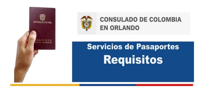 Renovar pasaporte colombiano en Orlando