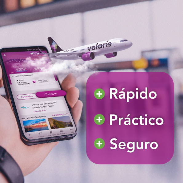 ¡Haz check-in Con nuestra app a tu próximo destino!