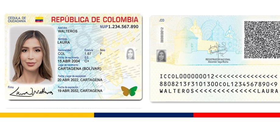 Cédula de ciudadanía y registro civil