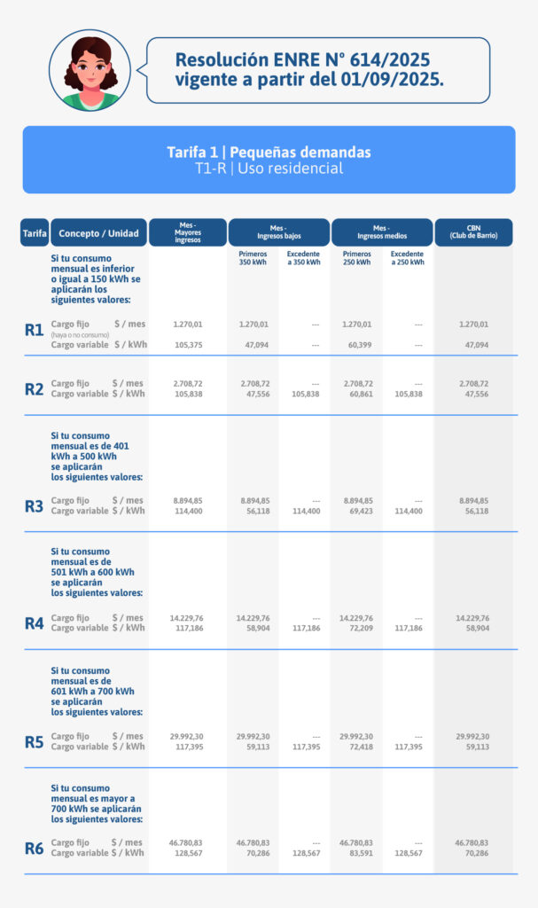 Planes de pago y segmentación de subsidios