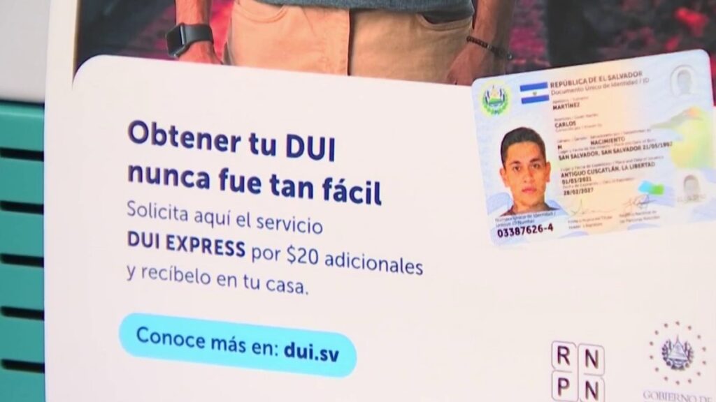 DUI para Salvadoreños