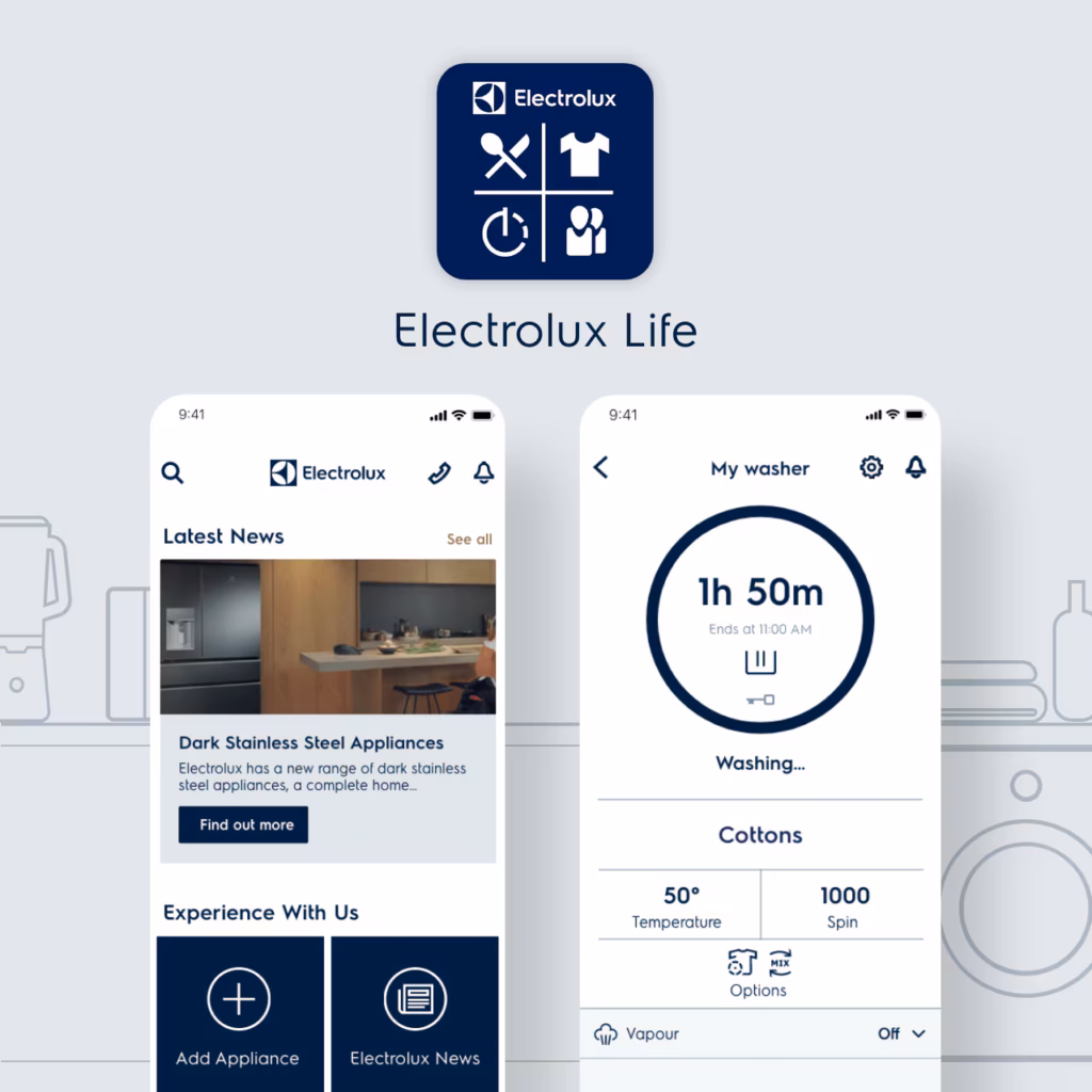 Electrolux app Android iOS
