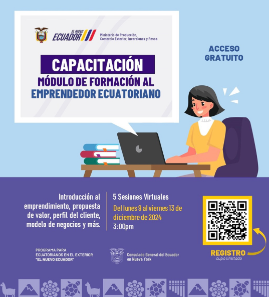 Capacitaciones Laborales en el Consulado Ecuatoriano en Newark