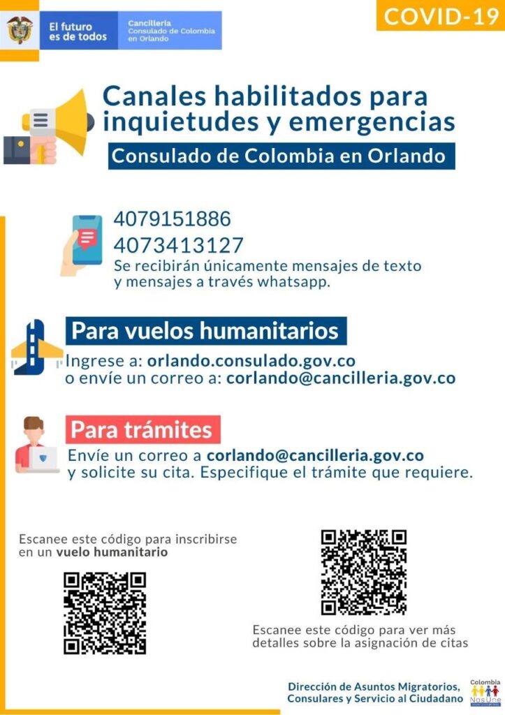 Tips para una atención rápida y sin complicaciones en el Consulado de Colombia en Orlando