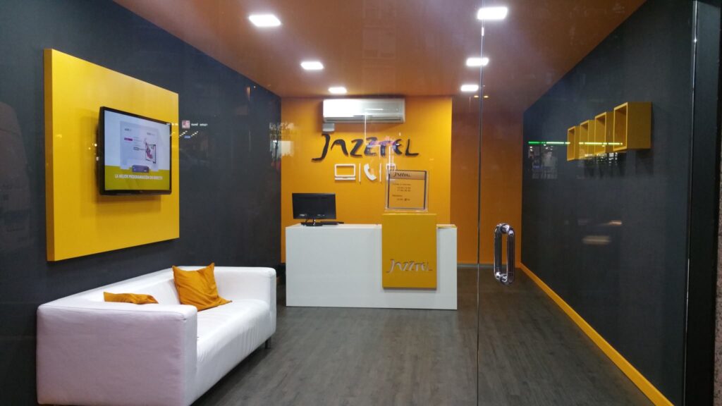 Oficinas y Tiendas Jazztel en España