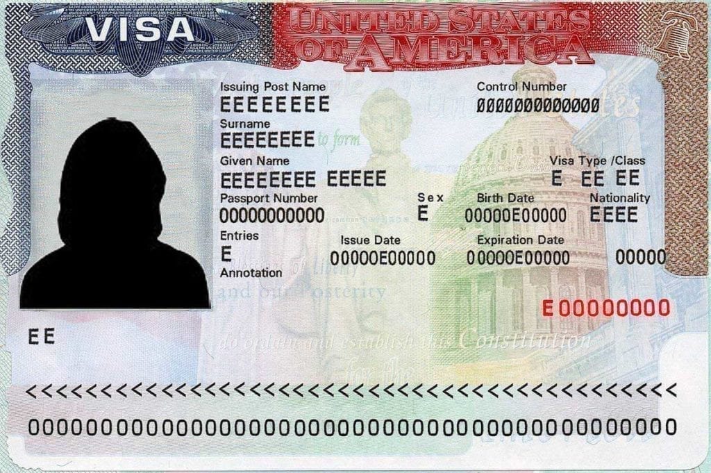 Requisitos principales de la Visa P
