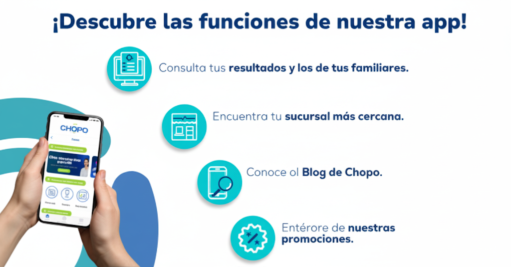 App y descarga de resultados en PDF