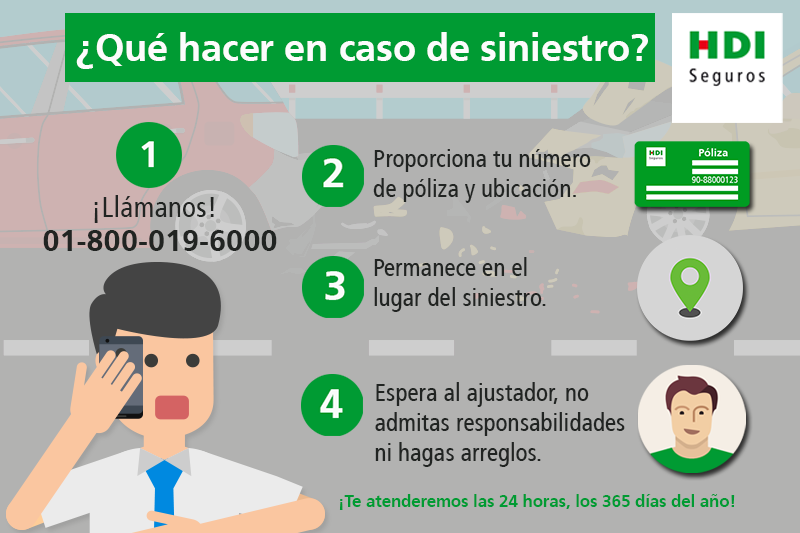 HDI reportar siniestro paso a paso